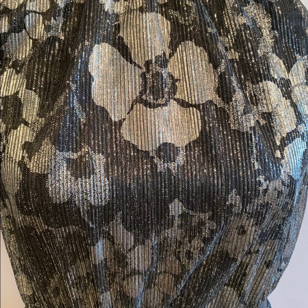 Flirty Silver/Black Michael Kors Dress - Picture 7 of 9